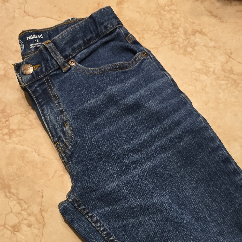 Wonder Nation |Boy's | Classic Blue| Relaxed |Straight Jeans | Great Cond | 0212 - Picture 7 of 8